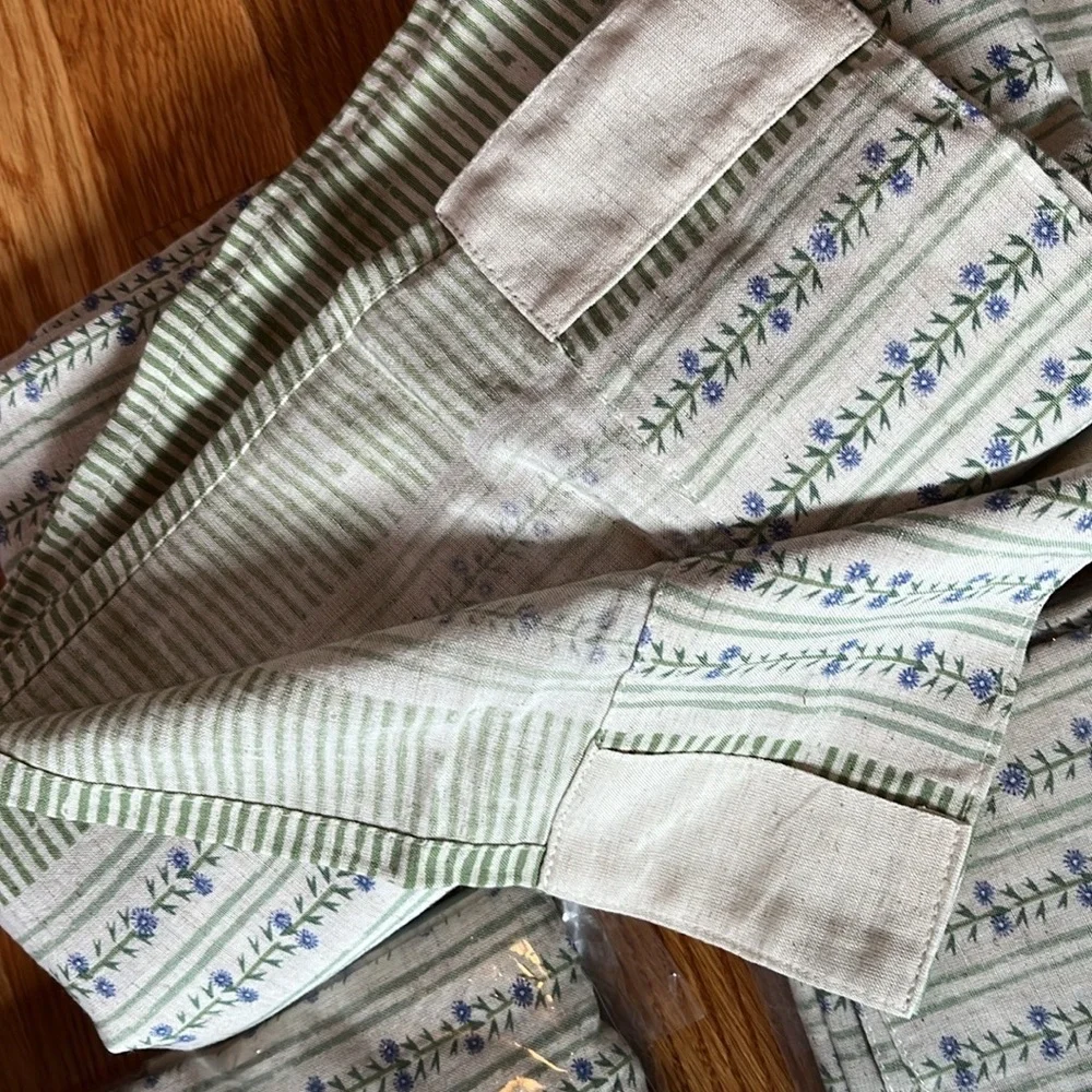 Anthropologie x Ellen Merchant Cottage Curtain 50 x 84 NWT